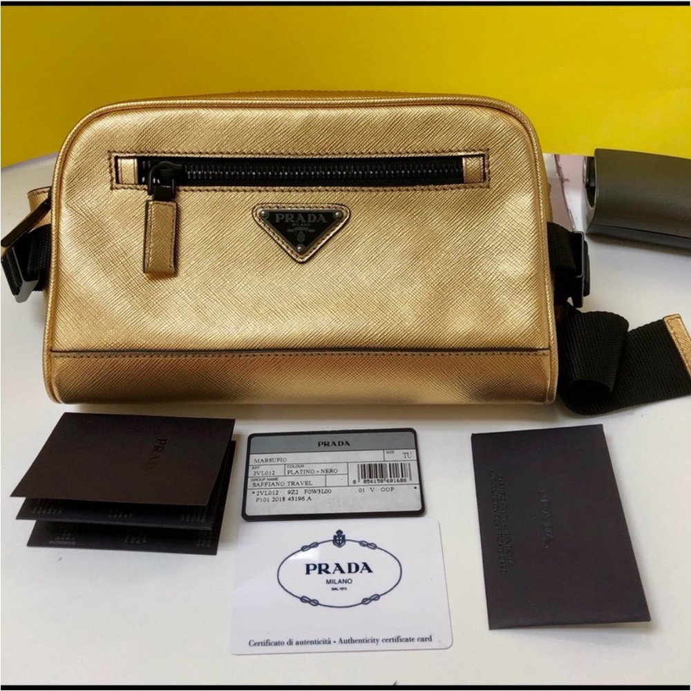 100% Authentic Prada Belt Bag 💼